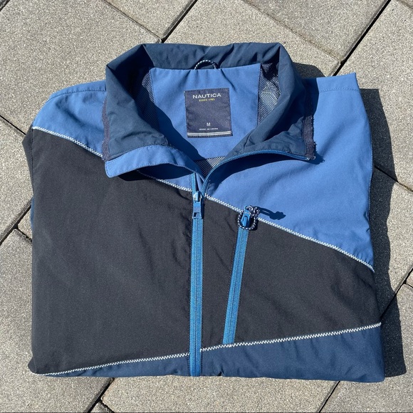 Nautica Blue and Black Full-zip Jacket - size M - Picture 8 of 8
